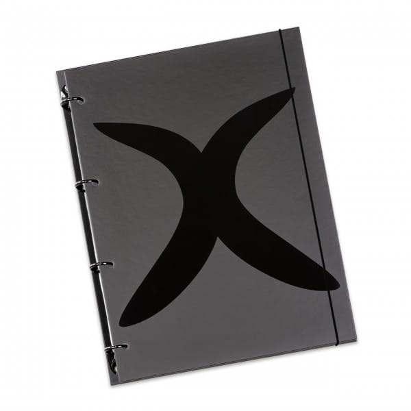 flexiNotes® NOTIZBUCH A5 "X-Black"
